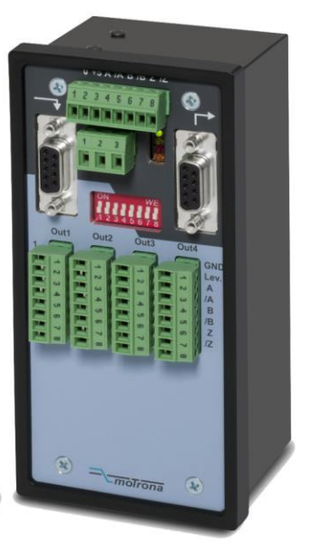 Motrona GV481 4 Way Encoder Signal Splitter Motrona GV481 4 Way Encoder Signal Splitter