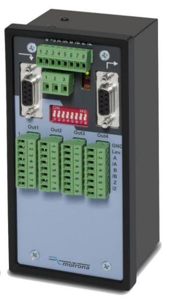 Encoder splitter with 4 outputs