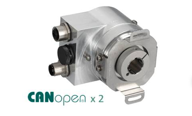 Posital TCR-CA01B-1413-B12S-PRX Redundant CANopen Encoder