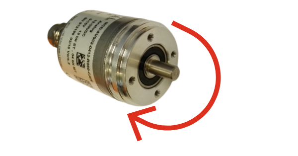 Setting limits of analogue encoder