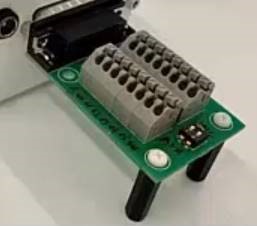 Terminal connector block for encoder programming tool Terminal connector block for encoder programming tool