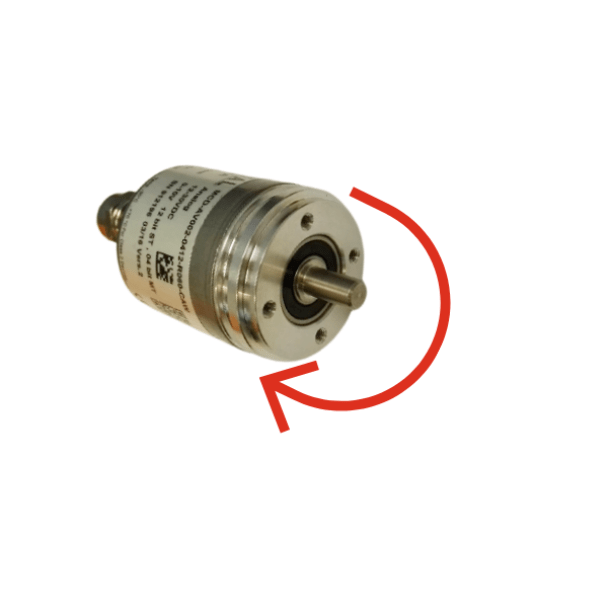 Setting limits of analogue encoder