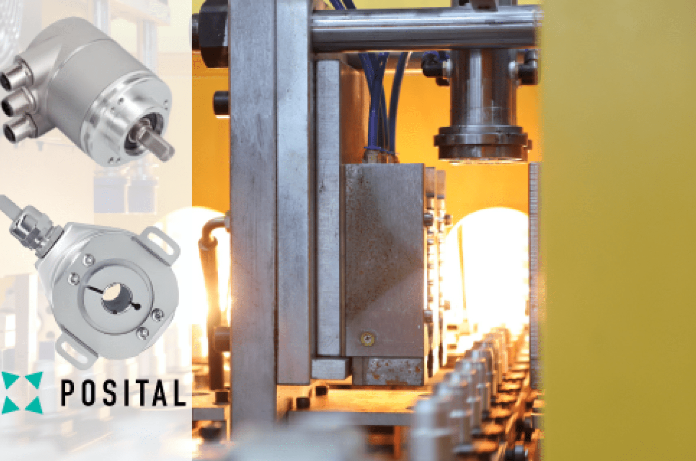 Encoders for Blow Mould Bottling Production