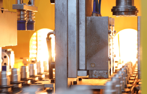 Blow Mould Bottle Heating